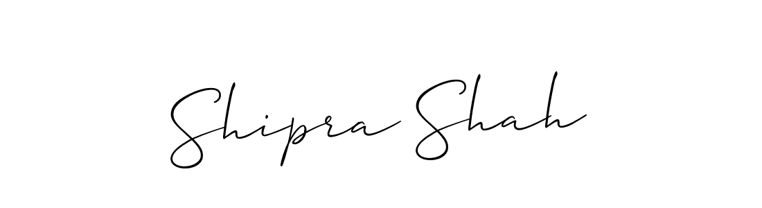 This is the best signature style for the Shipra Shah name. Also you like these signature font (Allison_Script). Mix name signature. Shipra Shah signature style 2 images and pictures png