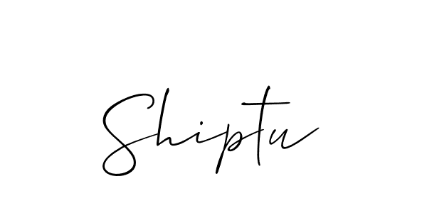 Similarly Allison_Script is the best handwritten signature design. Signature creator online .You can use it as an online autograph creator for name Shiptu. Shiptu signature style 2 images and pictures png