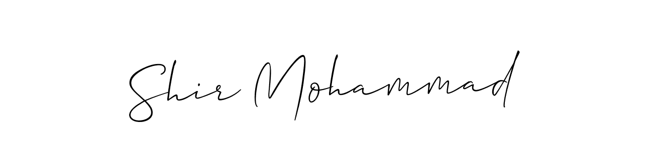 You can use this online signature creator to create a handwritten signature for the name Shir Mohammad. This is the best online autograph maker. Shir Mohammad signature style 2 images and pictures png