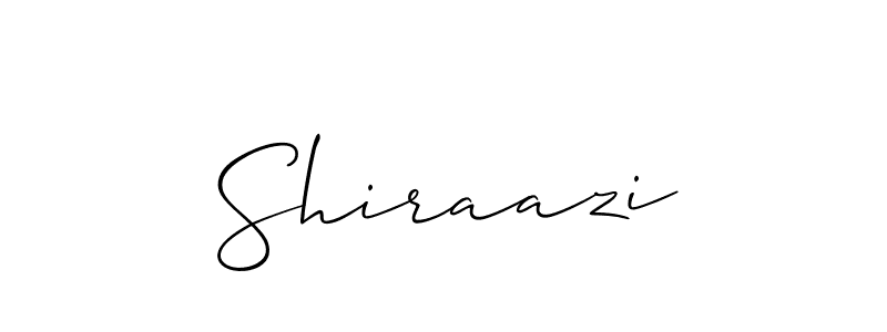 Make a short Shiraazi signature style. Manage your documents anywhere anytime using Allison_Script. Create and add eSignatures, submit forms, share and send files easily. Shiraazi signature style 2 images and pictures png