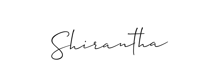 You can use this online signature creator to create a handwritten signature for the name Shirantha. This is the best online autograph maker. Shirantha signature style 2 images and pictures png