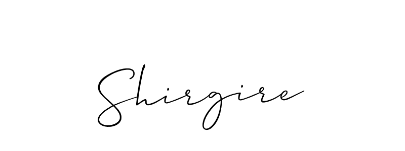 Similarly Allison_Script is the best handwritten signature design. Signature creator online .You can use it as an online autograph creator for name Shirgire. Shirgire signature style 2 images and pictures png