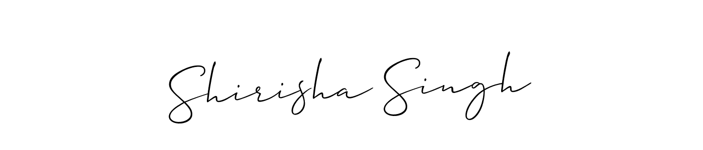 Similarly Allison_Script is the best handwritten signature design. Signature creator online .You can use it as an online autograph creator for name Shirisha Singh. Shirisha Singh signature style 2 images and pictures png