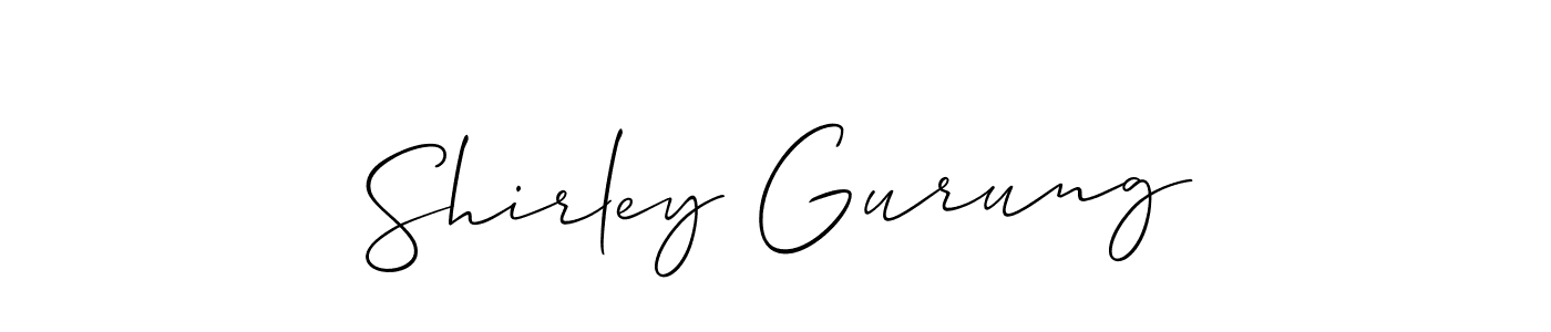 Check out images of Autograph of Shirley Gurung name. Actor Shirley Gurung Signature Style. Allison_Script is a professional sign style online. Shirley Gurung signature style 2 images and pictures png