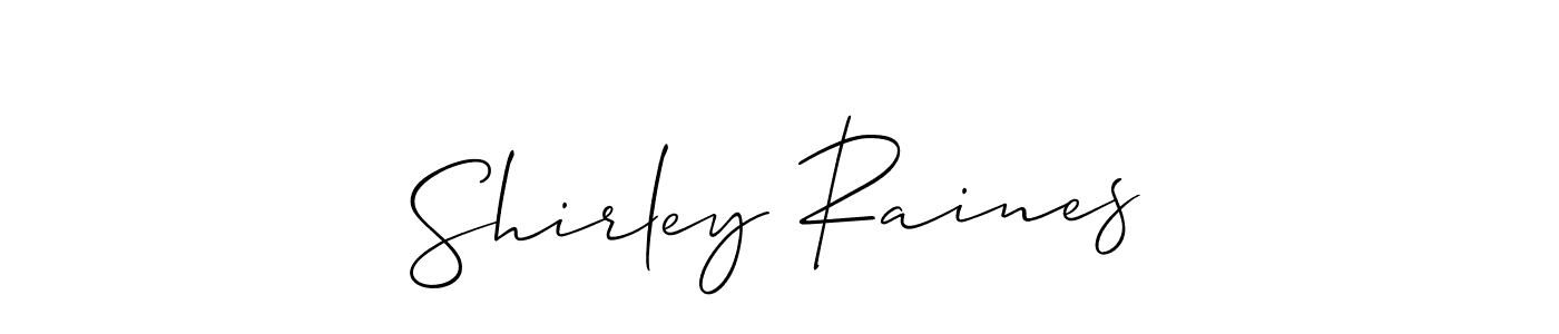 Check out images of Autograph of Shirley Raines name. Actor Shirley Raines Signature Style. Allison_Script is a professional sign style online. Shirley Raines signature style 2 images and pictures png