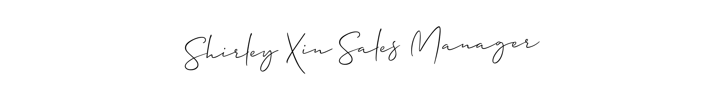 Check out images of Autograph of Shirley Xin Sales Manager name. Actor Shirley Xin Sales Manager Signature Style. Allison_Script is a professional sign style online. Shirley Xin Sales Manager signature style 2 images and pictures png