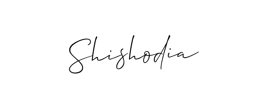 You should practise on your own different ways (Allison_Script) to write your name (Shishodia) in signature. don't let someone else do it for you. Shishodia signature style 2 images and pictures png