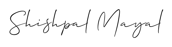 Get an exclusive digital autograph for Shishpal Mayal. The Allison_Script typeface captures the charm of real penmanship on paper. Shishpal Mayal signature style 2 images and pictures png