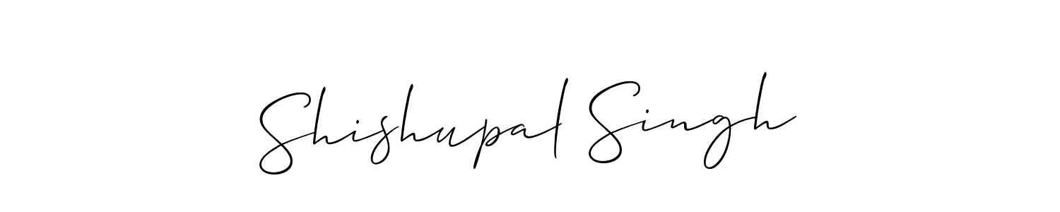 Make a beautiful signature design for name Shishupal Singh. With this signature (Allison_Script) style, you can create a handwritten signature for free. Shishupal Singh signature style 2 images and pictures png