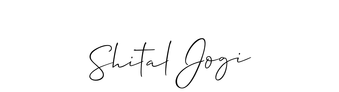 Best and Professional Signature Style for Shital Jogi. Allison_Script Best Signature Style Collection. Shital Jogi signature style 2 images and pictures png