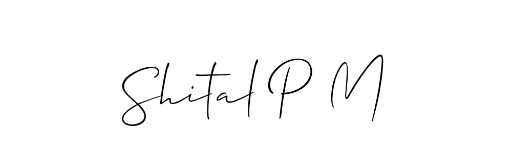 Make a short Shital P M signature style. Manage your documents anywhere anytime using Allison_Script. Create and add eSignatures, submit forms, share and send files easily. Shital P M signature style 2 images and pictures png