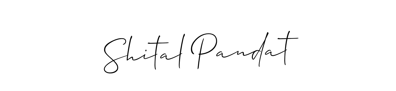 How to Draw Shital Pandat signature style? Allison_Script is a latest design signature styles for name Shital Pandat. Shital Pandat signature style 2 images and pictures png