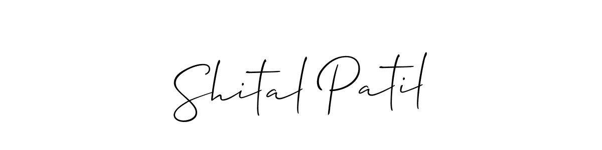 Make a beautiful signature design for name Shital Patil. Use this online signature maker to create a handwritten signature for free. Shital Patil signature style 2 images and pictures png