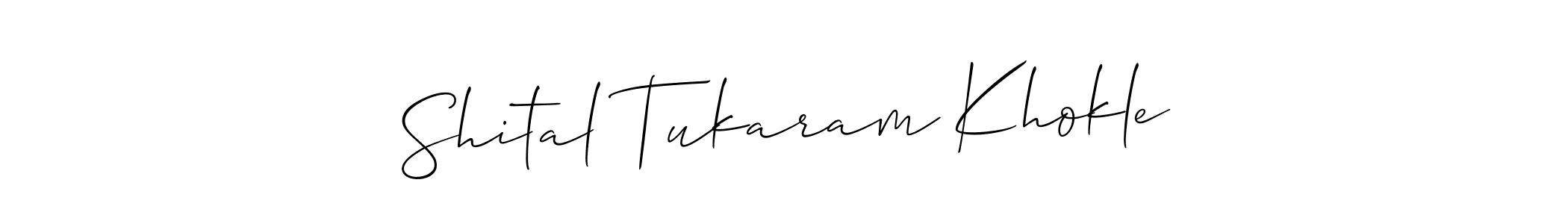 See photos of Shital Tukaram Khokle official signature by Spectra . Check more albums & portfolios. Read reviews & check more about Allison_Script font. Shital Tukaram Khokle signature style 2 images and pictures png