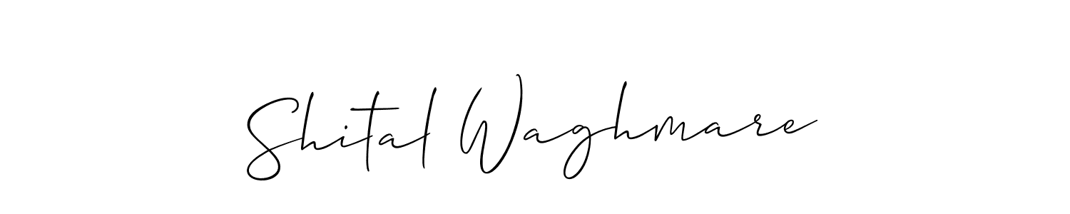 Make a beautiful signature design for name Shital Waghmare. Use this online signature maker to create a handwritten signature for free. Shital Waghmare signature style 2 images and pictures png