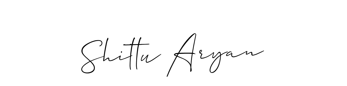 Make a beautiful signature design for name Shittu Aryan. Use this online signature maker to create a handwritten signature for free. Shittu Aryan signature style 2 images and pictures png