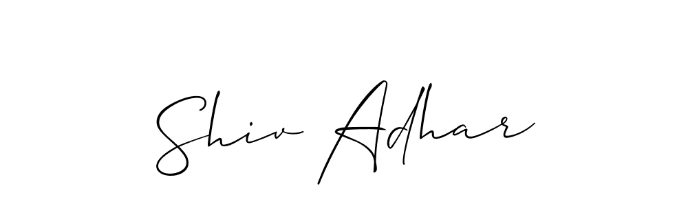 This is the best signature style for the Shiv Adhar name. Also you like these signature font (Allison_Script). Mix name signature. Shiv Adhar signature style 2 images and pictures png