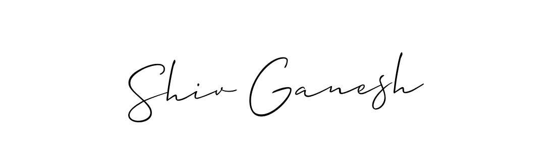 Here are the top 10 professional signature styles for the name Shiv Ganesh. These are the best autograph styles you can use for your name. Shiv Ganesh signature style 2 images and pictures png