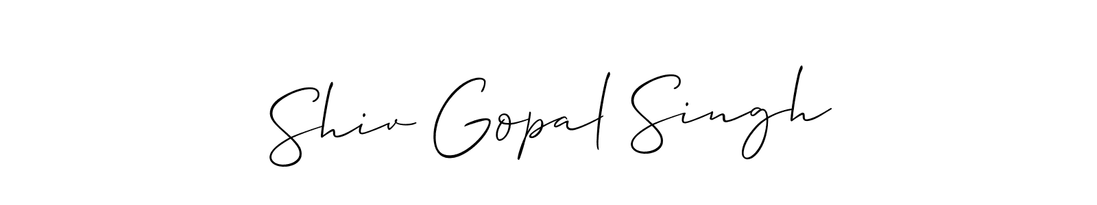 Here are the top 10 professional signature styles for the name Shiv Gopal Singh. These are the best autograph styles you can use for your name. Shiv Gopal Singh signature style 2 images and pictures png
