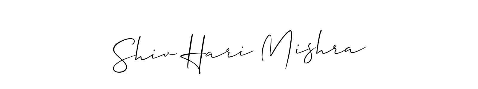 Once you've used our free online signature maker to create your best signature Allison_Script style, it's time to enjoy all of the benefits that Shiv Hari Mishra name signing documents. Shiv Hari Mishra signature style 2 images and pictures png