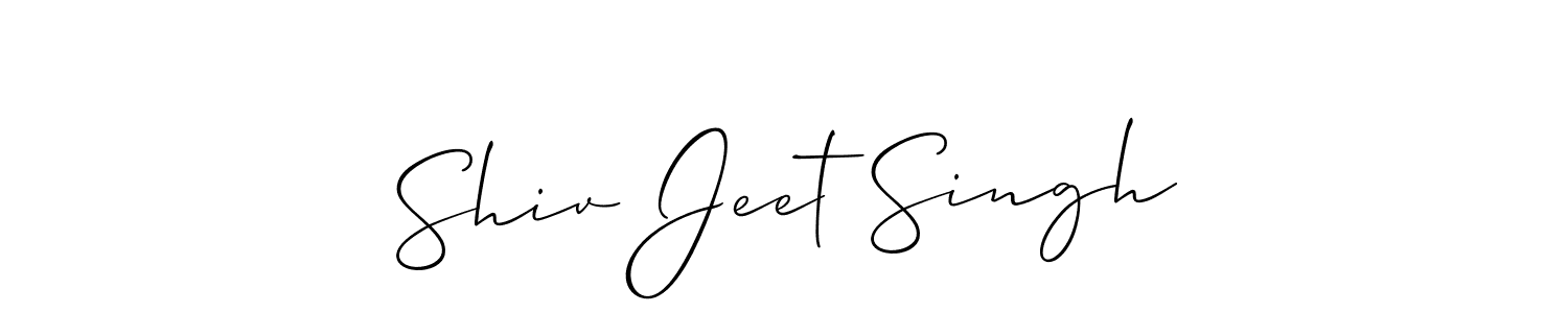 Make a short Shiv Jeet Singh signature style. Manage your documents anywhere anytime using Allison_Script. Create and add eSignatures, submit forms, share and send files easily. Shiv Jeet Singh signature style 2 images and pictures png