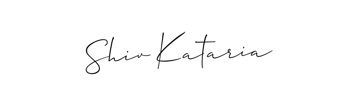 This is the best signature style for the Shiv Kataria name. Also you like these signature font (Allison_Script). Mix name signature. Shiv Kataria signature style 2 images and pictures png