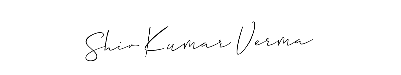 See photos of Shiv Kumar Verma official signature by Spectra . Check more albums & portfolios. Read reviews & check more about Allison_Script font. Shiv Kumar Verma signature style 2 images and pictures png
