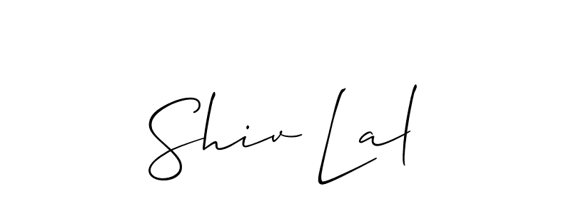 Create a beautiful signature design for name Shiv Lal. With this signature (Allison_Script) fonts, you can make a handwritten signature for free. Shiv Lal signature style 2 images and pictures png