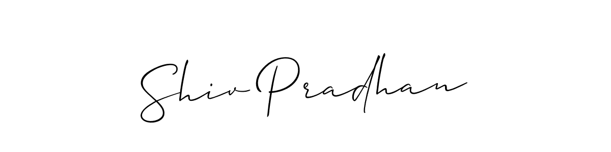 This is the best signature style for the Shiv Pradhan name. Also you like these signature font (Allison_Script). Mix name signature. Shiv Pradhan signature style 2 images and pictures png
