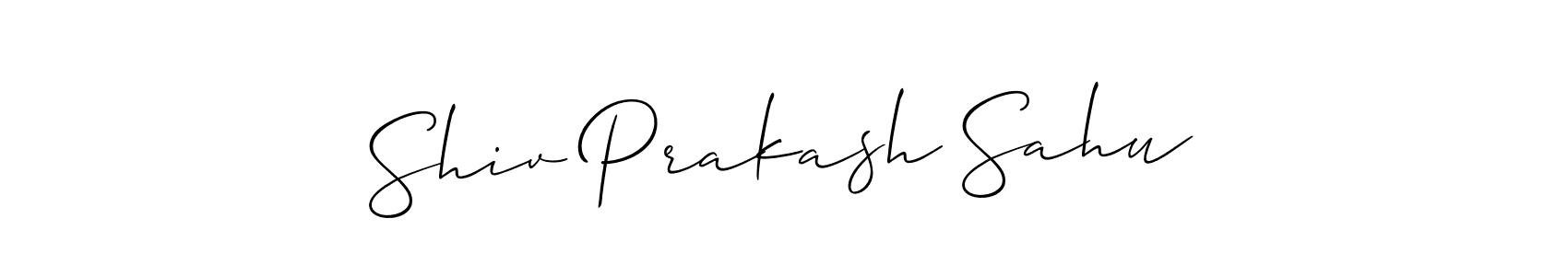 You can use this online signature creator to create a handwritten signature for the name Shiv Prakash Sahu. This is the best online autograph maker. Shiv Prakash Sahu signature style 2 images and pictures png