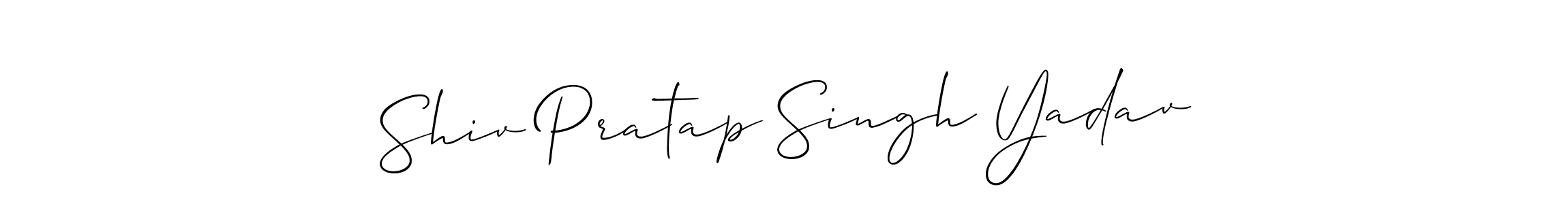 Also we have Shiv Pratap Singh Yadav name is the best signature style. Create professional handwritten signature collection using Allison_Script autograph style. Shiv Pratap Singh Yadav signature style 2 images and pictures png
