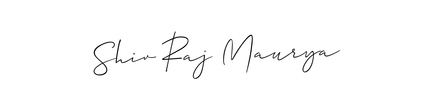 if you are searching for the best signature style for your name Shiv Raj Maurya. so please give up your signature search. here we have designed multiple signature styles  using Allison_Script. Shiv Raj Maurya signature style 2 images and pictures png