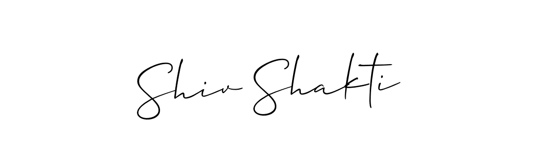 Shiv Shakti stylish signature style. Best Handwritten Sign (Allison_Script) for my name. Handwritten Signature Collection Ideas for my name Shiv Shakti. Shiv Shakti signature style 2 images and pictures png