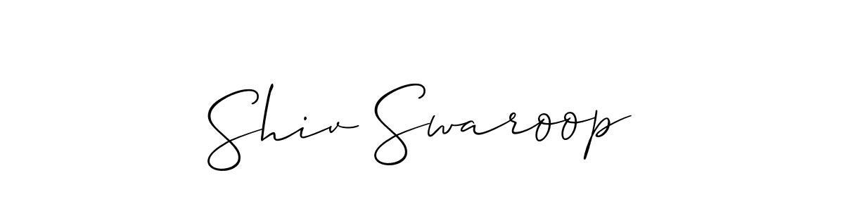 You can use this online signature creator to create a handwritten signature for the name Shiv Swaroop. This is the best online autograph maker. Shiv Swaroop signature style 2 images and pictures png