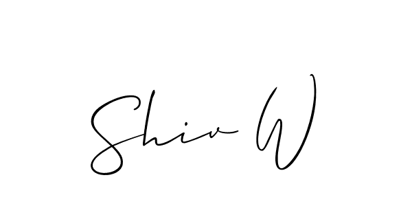 Here are the top 10 professional signature styles for the name Shiv W. These are the best autograph styles you can use for your name. Shiv W signature style 2 images and pictures png