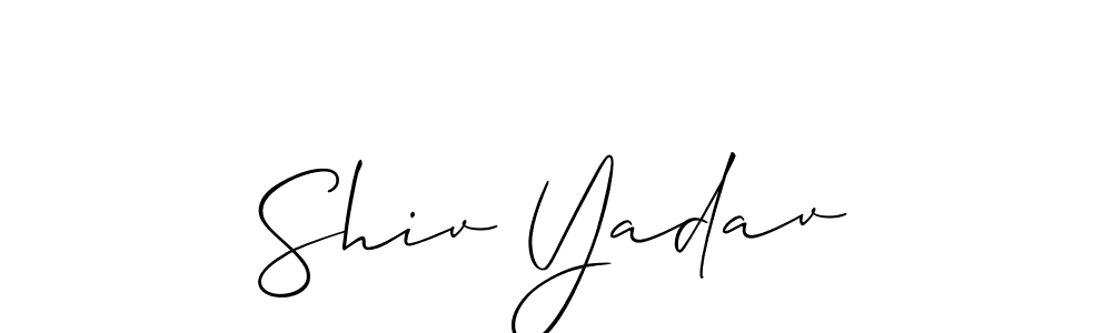 You can use this online signature creator to create a handwritten signature for the name Shiv Yadav. This is the best online autograph maker. Shiv Yadav signature style 2 images and pictures png