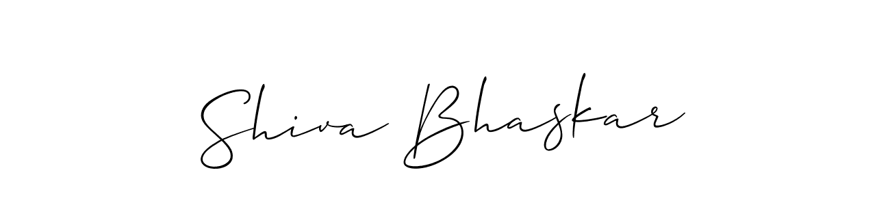 Best and Professional Signature Style for Shiva Bhaskar. Allison_Script Best Signature Style Collection. Shiva Bhaskar signature style 2 images and pictures png