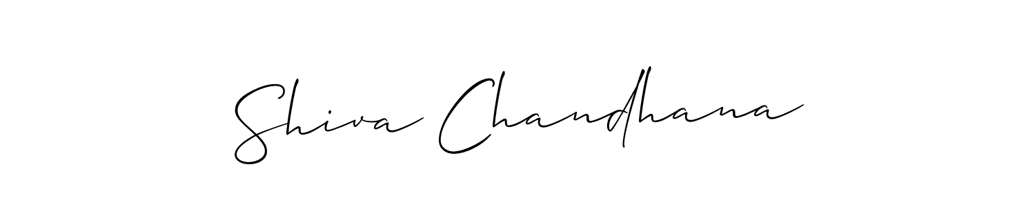 Best and Professional Signature Style for Shiva Chandhana. Allison_Script Best Signature Style Collection. Shiva Chandhana signature style 2 images and pictures png
