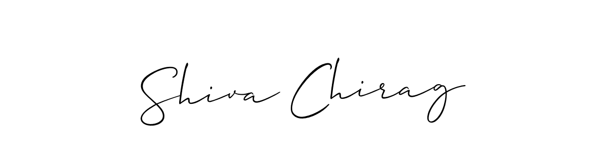 How to Draw Shiva Chirag signature style? Allison_Script is a latest design signature styles for name Shiva Chirag. Shiva Chirag signature style 2 images and pictures png