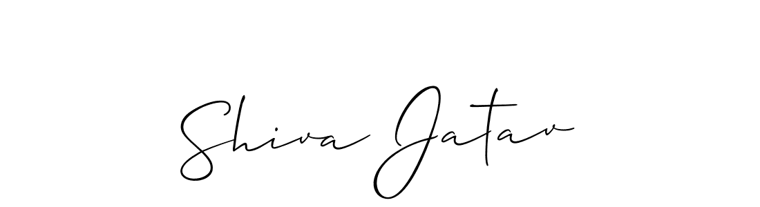 You can use this online signature creator to create a handwritten signature for the name Shiva Jatav. This is the best online autograph maker. Shiva Jatav signature style 2 images and pictures png