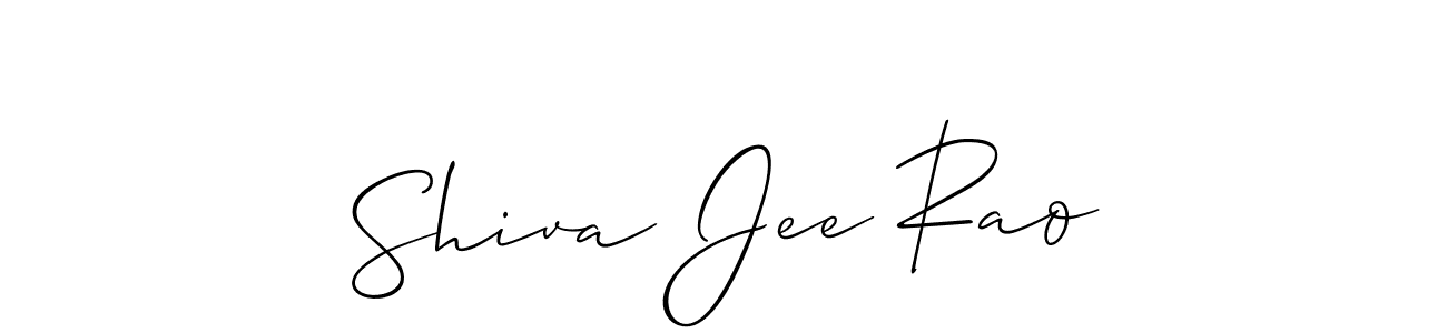 Make a beautiful signature design for name Shiva Jee Rao. Use this online signature maker to create a handwritten signature for free. Shiva Jee Rao signature style 2 images and pictures png