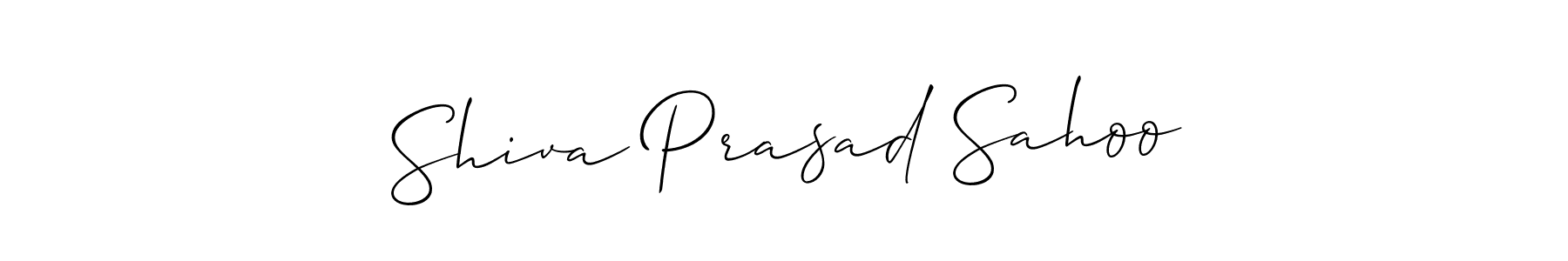 Make a short Shiva Prasad Sahoo signature style. Manage your documents anywhere anytime using Allison_Script. Create and add eSignatures, submit forms, share and send files easily. Shiva Prasad Sahoo signature style 2 images and pictures png