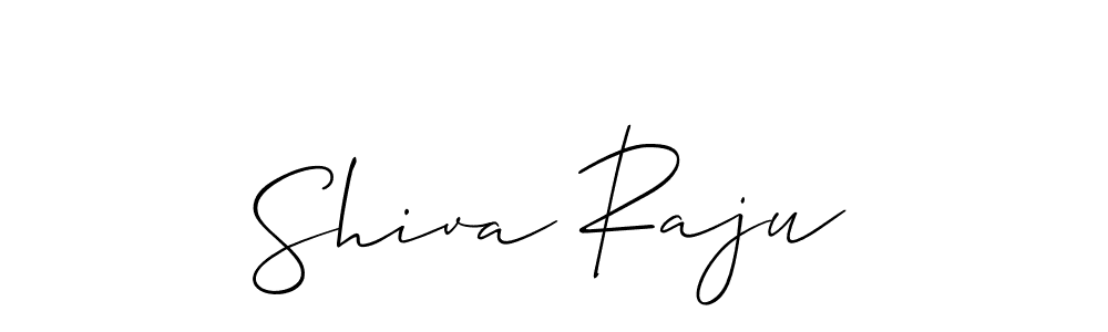 It looks lik you need a new signature style for name Shiva Raju. Design unique handwritten (Allison_Script) signature with our free signature maker in just a few clicks. Shiva Raju signature style 2 images and pictures png