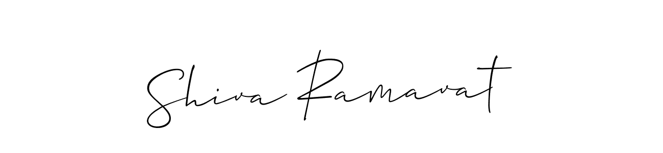 if you are searching for the best signature style for your name Shiva Ramavat. so please give up your signature search. here we have designed multiple signature styles  using Allison_Script. Shiva Ramavat signature style 2 images and pictures png