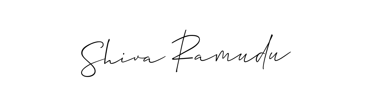 Also You can easily find your signature by using the search form. We will create Shiva Ramudu name handwritten signature images for you free of cost using Allison_Script sign style. Shiva Ramudu signature style 2 images and pictures png