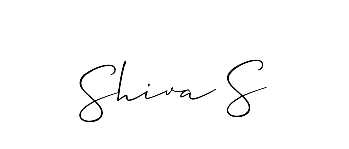 You can use this online signature creator to create a handwritten signature for the name Shiva S. This is the best online autograph maker. Shiva S signature style 2 images and pictures png