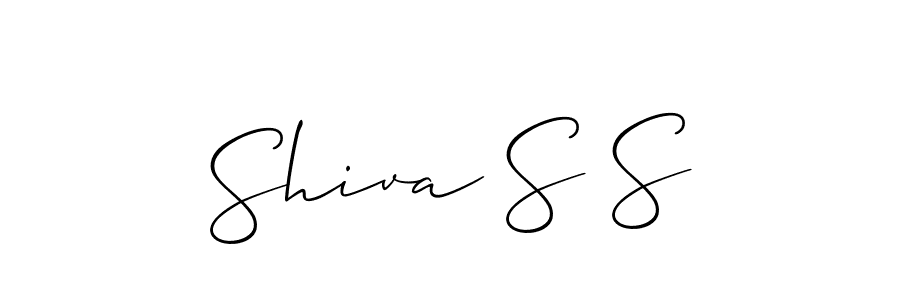 You can use this online signature creator to create a handwritten signature for the name Shiva S S. This is the best online autograph maker. Shiva S S signature style 2 images and pictures png