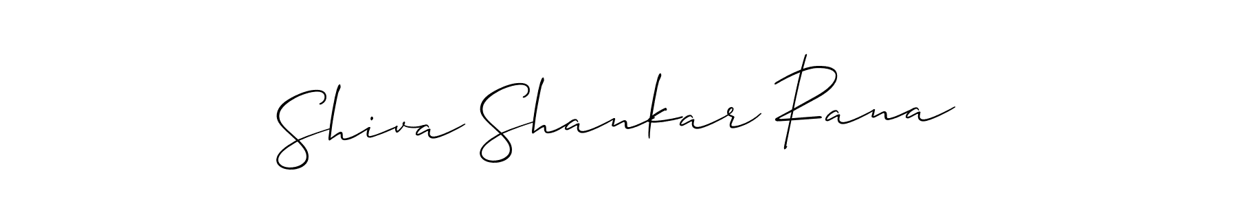 Use a signature maker to create a handwritten signature online. With this signature software, you can design (Allison_Script) your own signature for name Shiva Shankar Rana. Shiva Shankar Rana signature style 2 images and pictures png