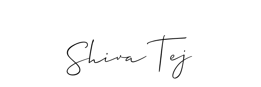 Make a beautiful signature design for name Shiva Tej. Use this online signature maker to create a handwritten signature for free. Shiva Tej signature style 2 images and pictures png