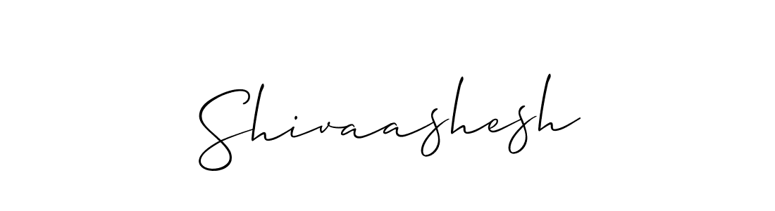 Design your own signature with our free online signature maker. With this signature software, you can create a handwritten (Allison_Script) signature for name Shivaashesh. Shivaashesh signature style 2 images and pictures png
